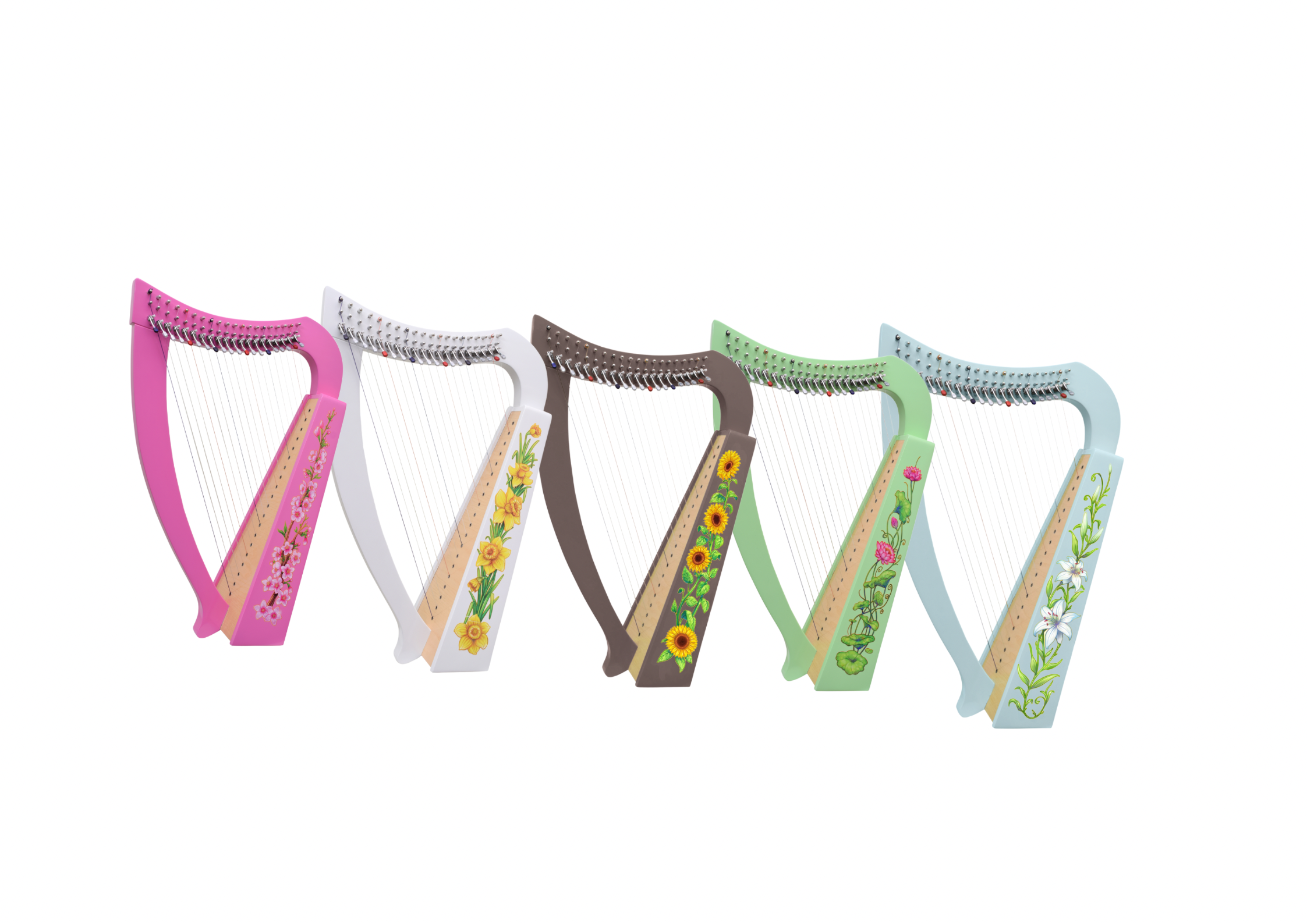 Customised harp photo